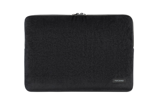 Tucano Velluto 16inch Case Stretchy neoprene & corduroy cover MacBook Pro 16inch - Black - iSTYLE BG