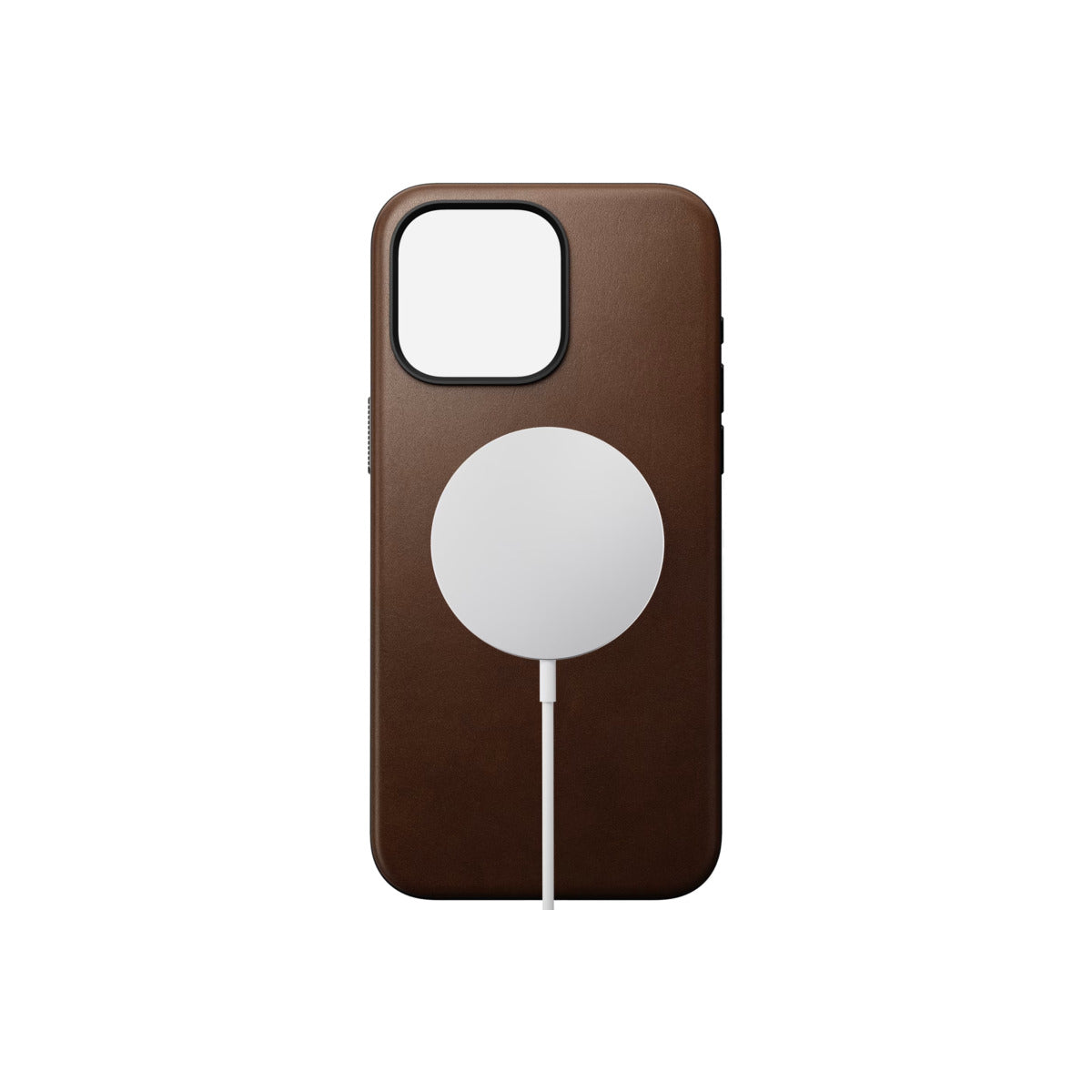 Nomad Modern Leather Case, brown - iPhone 15 Pro Max - iSTYLE BG
