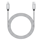 Метален кабел USB-C към LIGHTNING 1.2 M от NEXT ONE - сребрист - iSTYLE BG