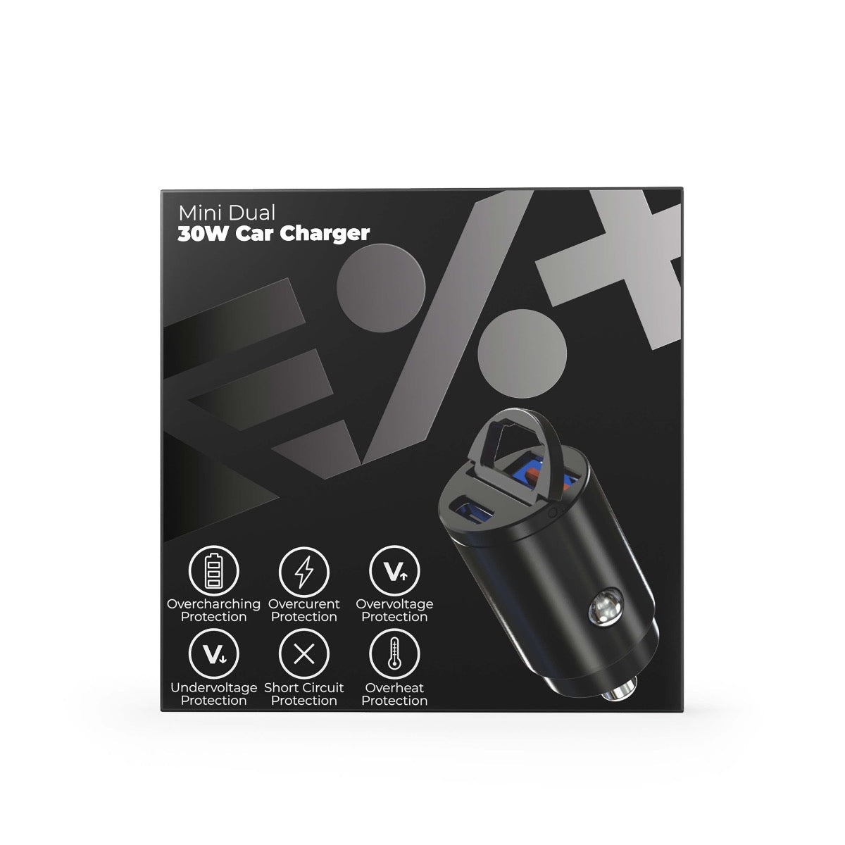 Двойно зарядно 30W за автомобил от NEXT - iSTYLE BG