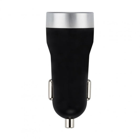 Artwizz CarPlug Double for Smartphones; Smartwatches and Tablets - Black/Alu - iSTYLE BG