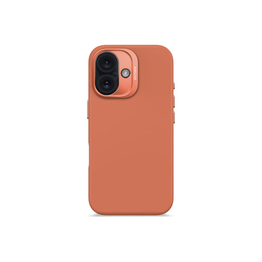 Кейс за iPhone 16 от Decoded - AntiMicrobial - оранжев - iSTYLE BG