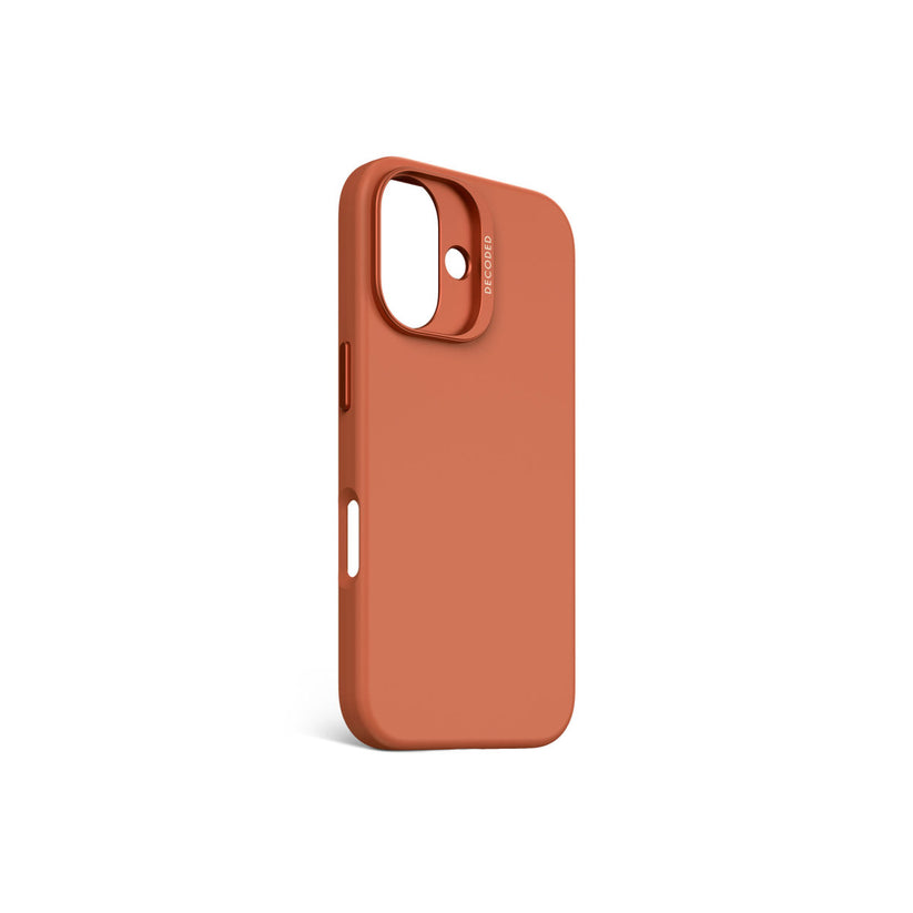 Кейс за iPhone 16 от Decoded - AntiMicrobial - оранжев - iSTYLE BG