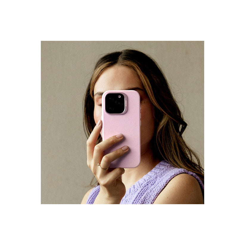 Кейс за iPhone 16 Pro от Decoded - AntiMicrobial - розов - iSTYLE BG