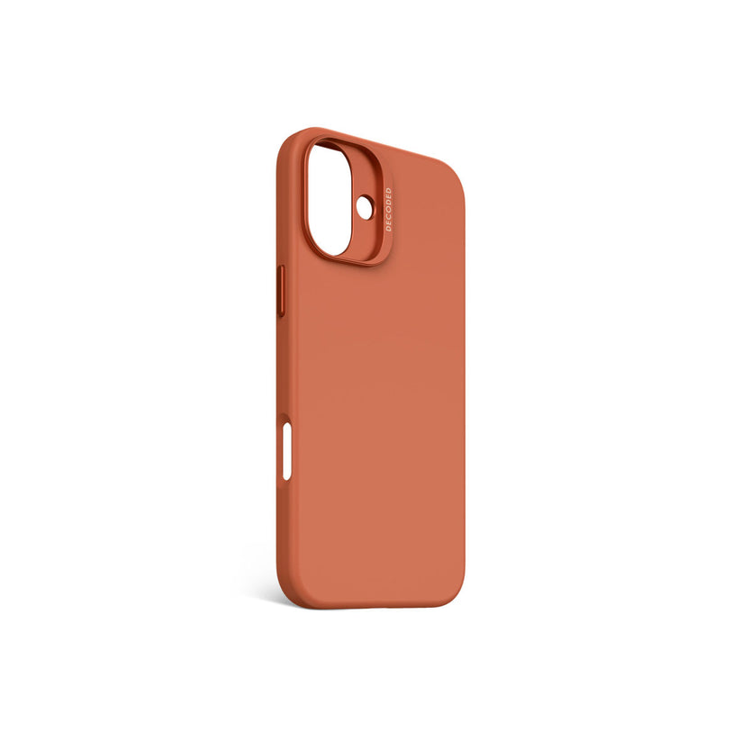 Кейс за iPhone 16 Plus от Decoded - AntiMicrobial - оранжев - iSTYLE BG