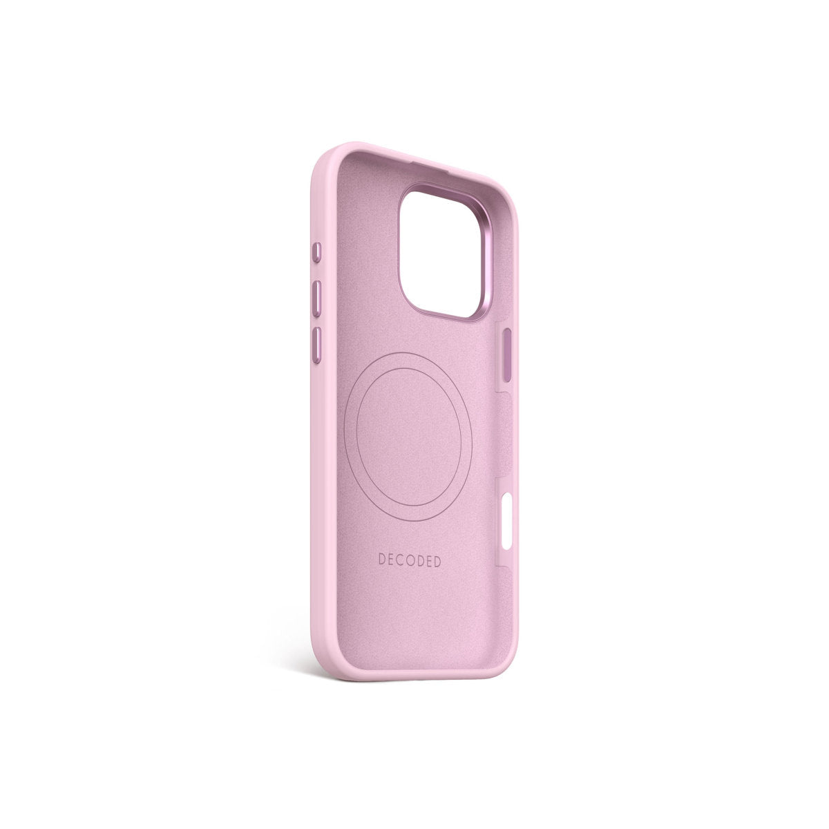 Кейс за iPhone 16 Pro Max от Decoded - AntiMicrobial - розов - iSTYLE BG