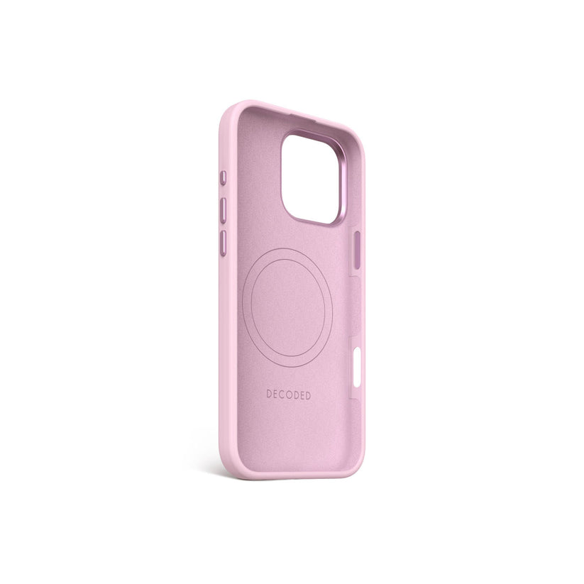 Кейс за iPhone 16 Pro Max от Decoded - AntiMicrobial - розов - iSTYLE BG