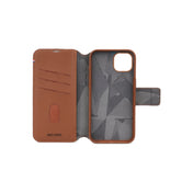 Decoded Leather Detachable Wallet, tan - iPhone 15 Pro Max - iSTYLE BG