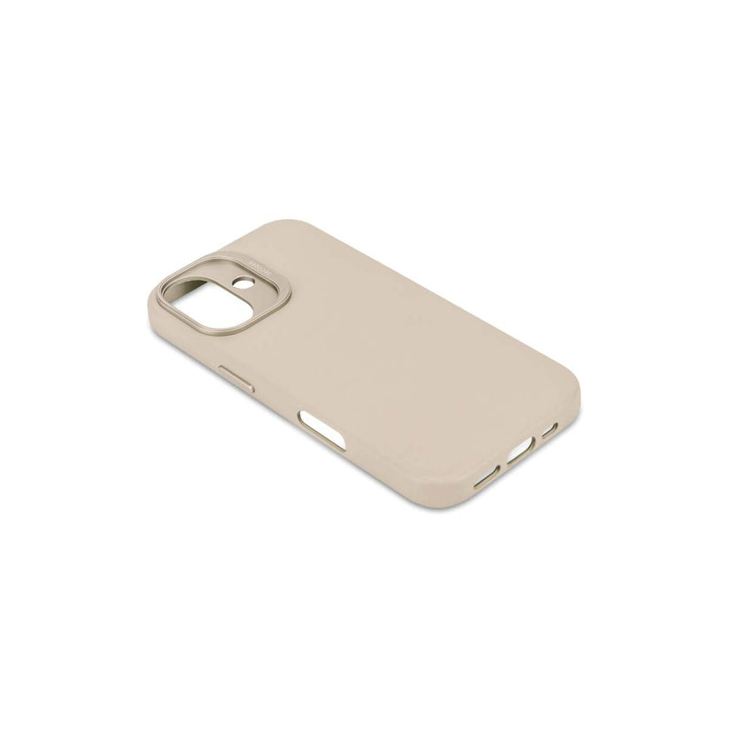 Кейс от Decoded - Backcover от еко кожа за iPhone 16 бежов - iSTYLE BG