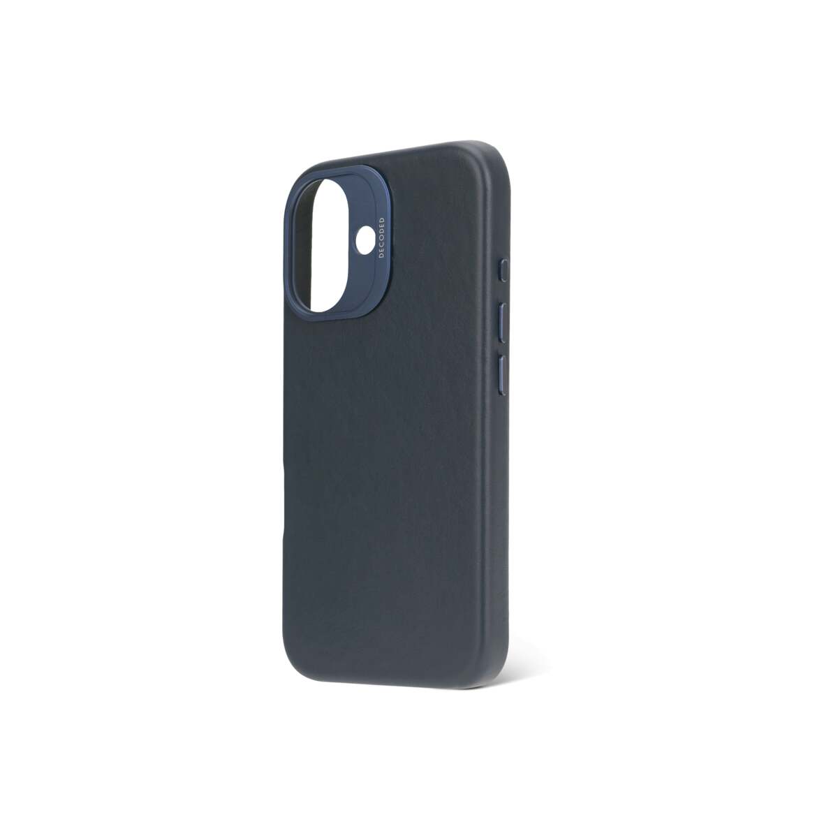 Кейс от Decoded - Backcover от еко кожа за iPhone 16 син - iSTYLE BG