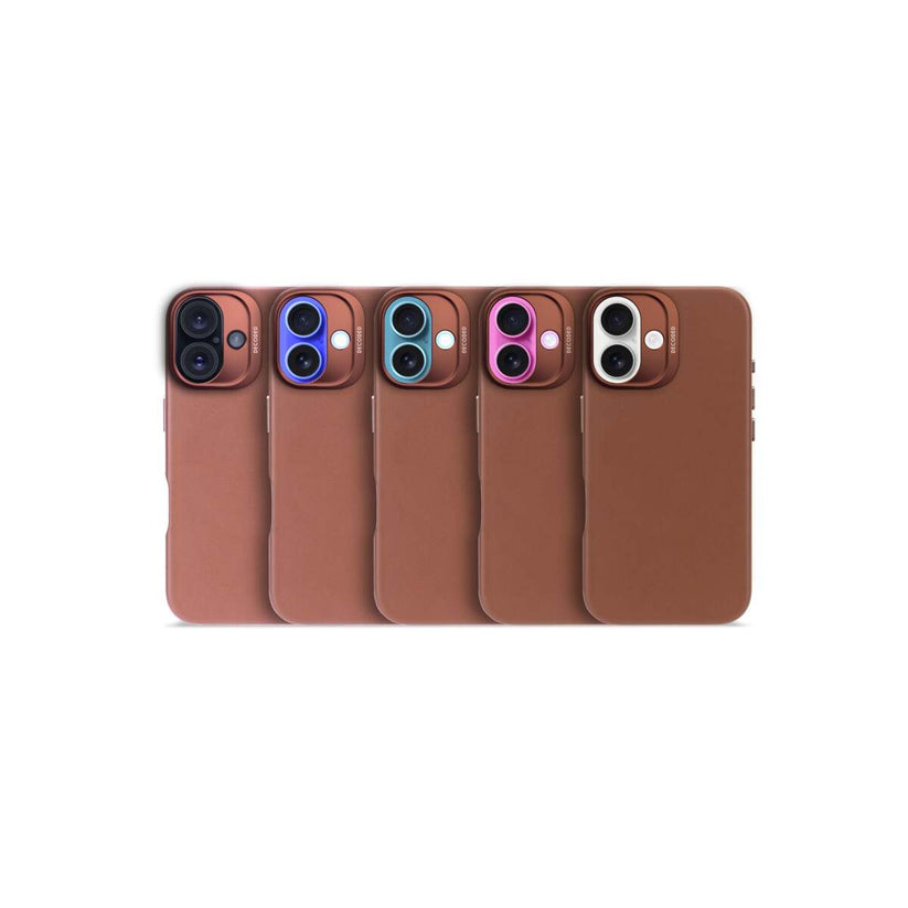 Кейс от Decoded - Backcover от еко кожа за iPhone 16 кафяв - iSTYLE BG