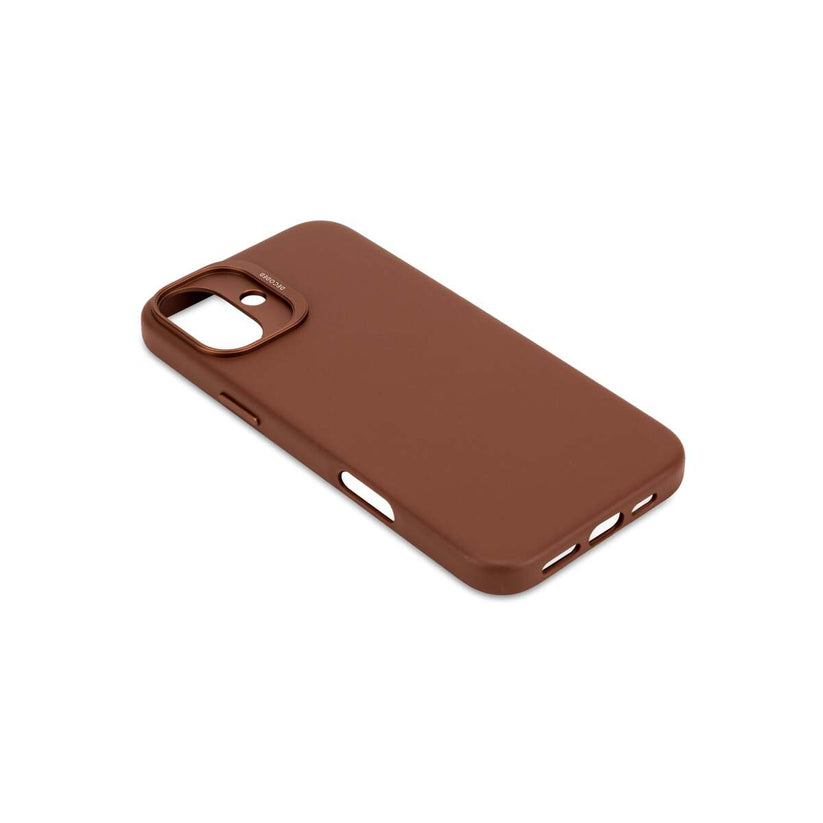 Кейс от Decoded - Backcover от еко кожа за iPhone 16 Plus кафяв - iSTYLE BG