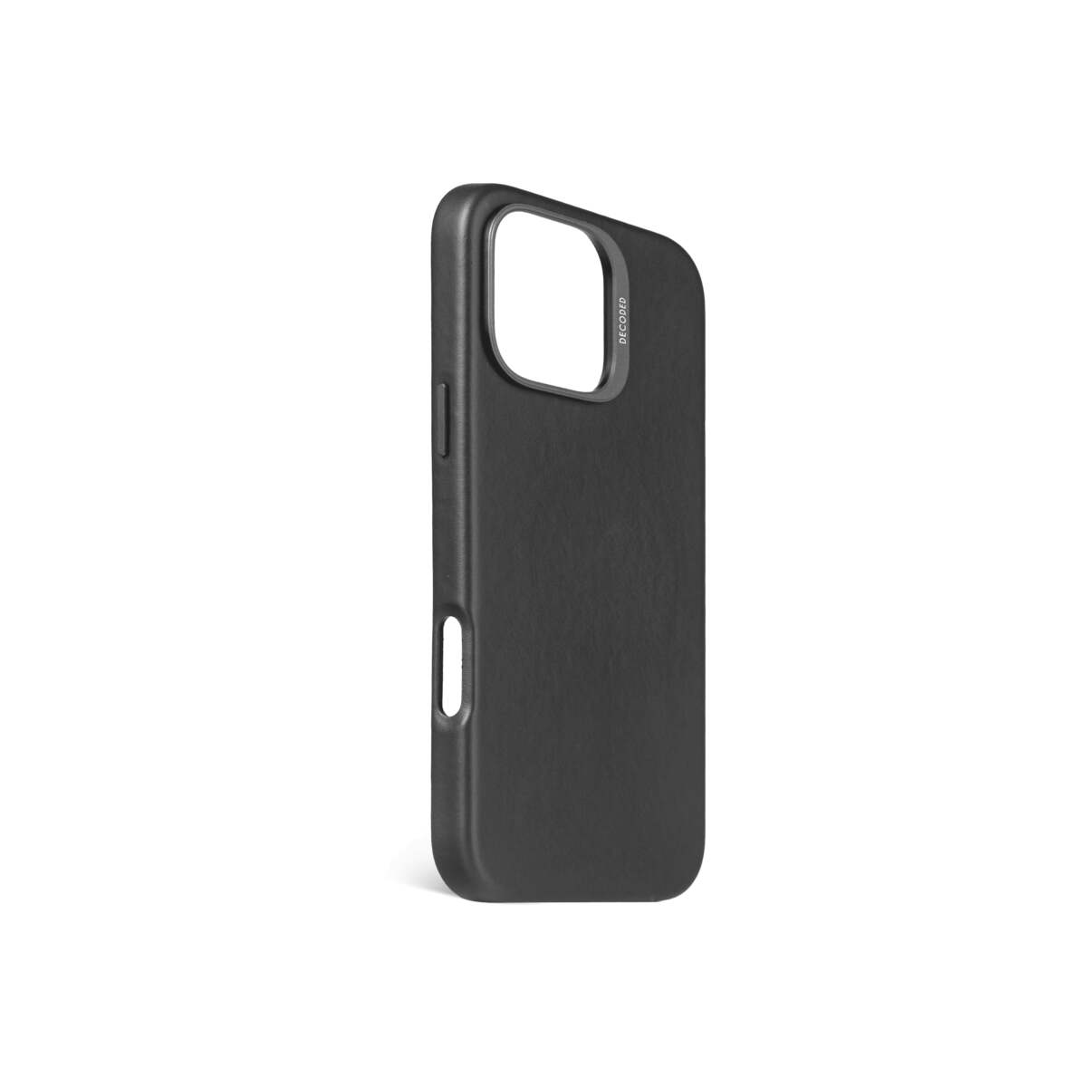 Кейс от Decoded - Backcover от еко кожа за iPhone 16 Pro Max черен - iSTYLE BG