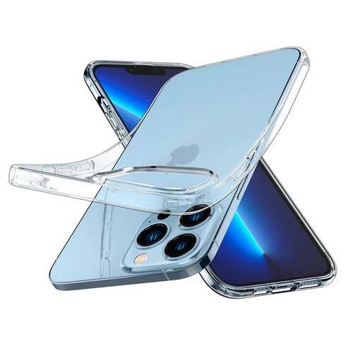 Кейс за iPhone 13 от Spigen Air Skin, crystal clear- прозрачен - iSTYLE BG