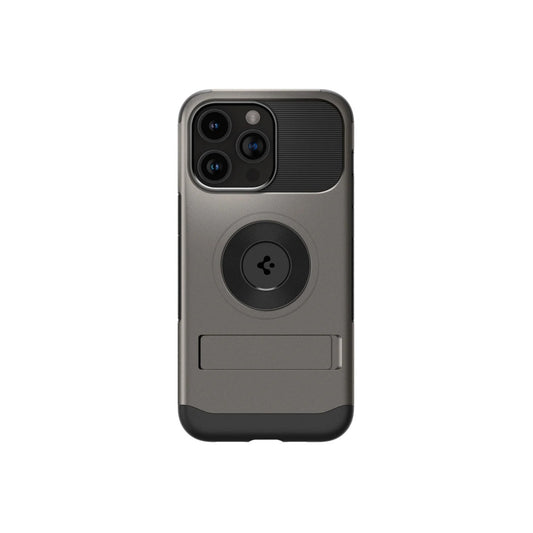 Spigen Slim Armor MagSafe, gunmetal - iPhone 15 Pro - iSTYLE BG