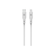 Dviced Cable USB-C to Lightning silicone 1,25m - White - iSTYLE BG