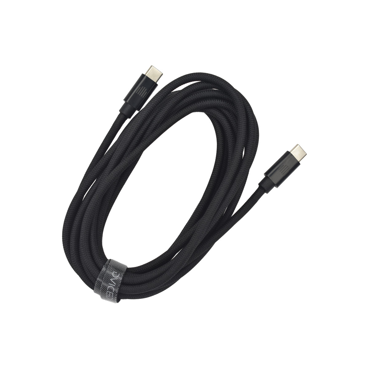 Dviced Cable USB-C to USB-C Nylon Textile 3m - Black - iSTYLE BG