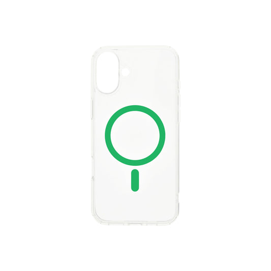 Magsafe калъф от Dviced за iPhone 16 прозрачен, зелен - iSTYLE BG