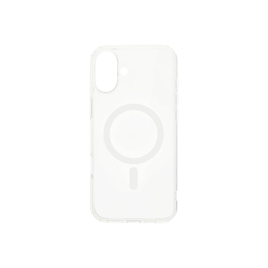 Magsafe калъф от Dviced за iPhone 16 Plus прозрачен, бял - iSTYLE BG