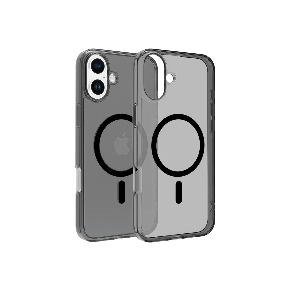 Magsafe калъф от Dviced за iPhone 16 Plus опушен, черен - iSTYLE BG