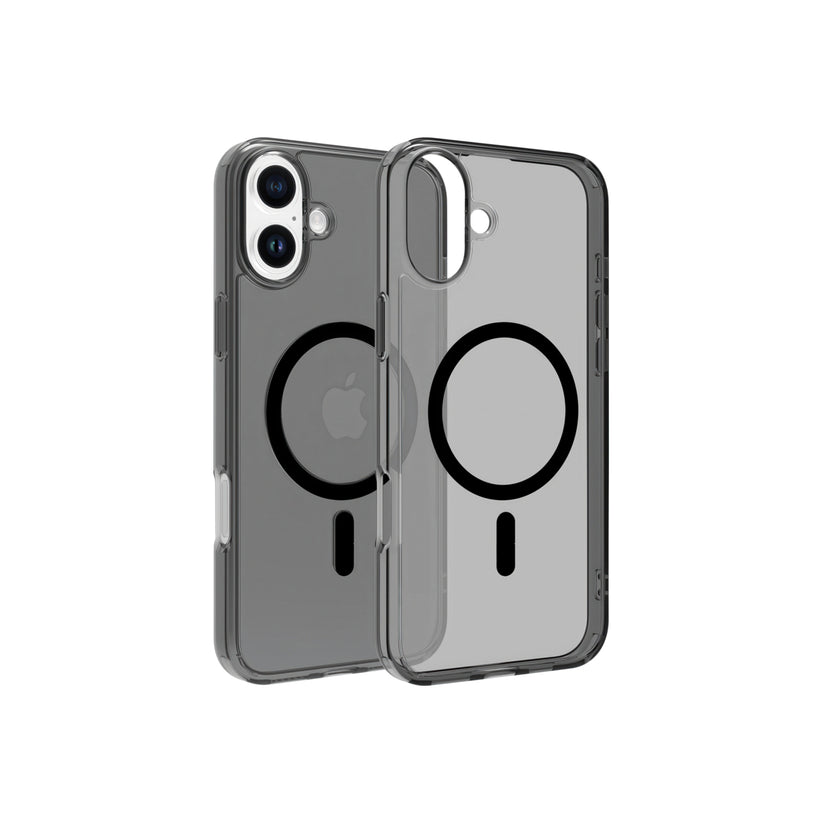 Magsafe калъф от Dviced за iPhone 16 Plus опушен, черен - iSTYLE BG