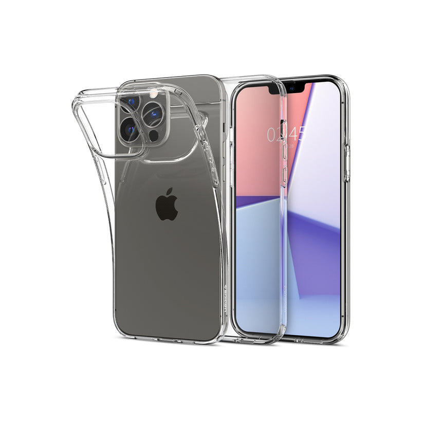 Кейс за iPhone 13 Pro от Spigen - Liquid Crystal - прозрачен - iSTYLE BG