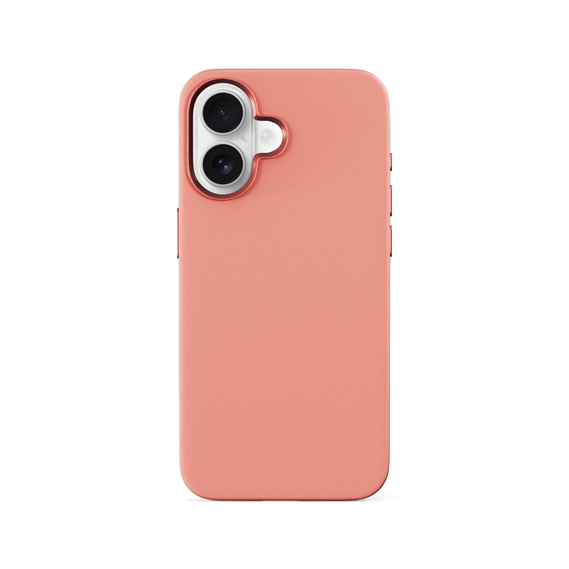 EPICO Mag+ Silicone Case Pro - Peach Pink - iPhone 16 - iSTYLE BG