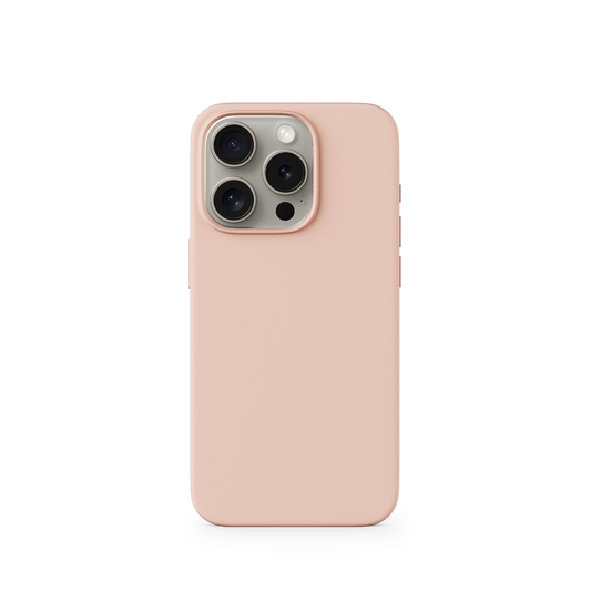 EPICO Mag+ Silicone Case Pro - Peach Pink - iPhone 16 Pro Max - iSTYLE BG