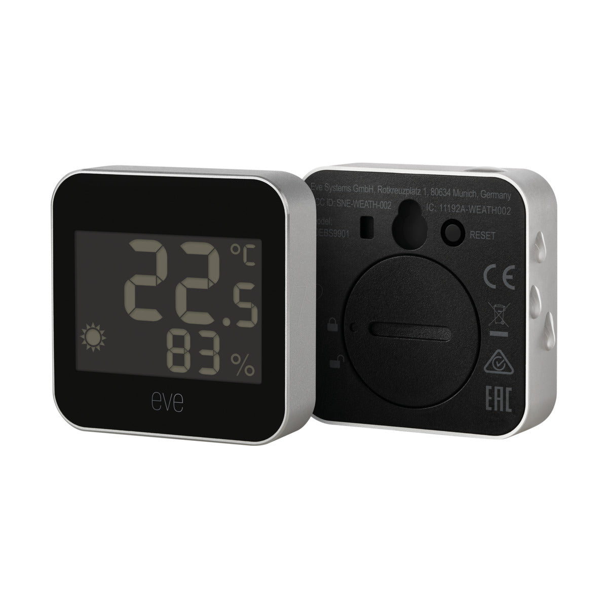 EVE WEATHER IPX3 - безжичен външен сензор за температура, влажност и налягане - iSTYLE BG
