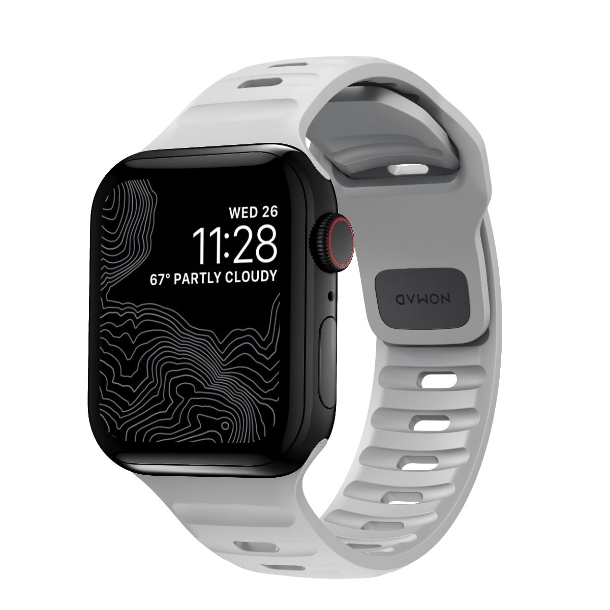 Nomad Sport Strap M/L, grey - AW 44/42 mm - iSTYLE BG