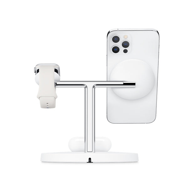 BELKIN BOOSTCHARGE PRO MagSafe 3v1 Qi, white - iSTYLE BG