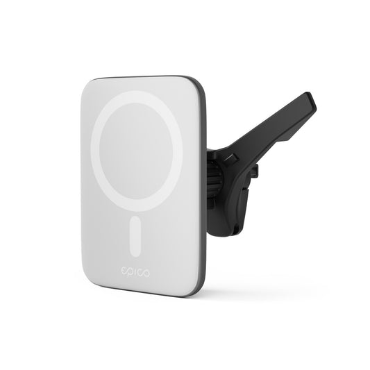 Epico Qi2 Mag+ Ultrathin Car Charger Wireless Charging 15W - black
