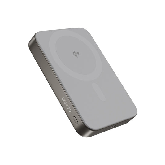 Epico UltraPack Qi2 10000mAh Alu Mag+ Wireless Power Bank EM71b - titanium