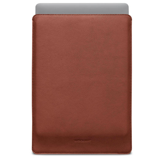 Woolnut Leather Sleeve for 16-inch MacBook Pro - Cognac
