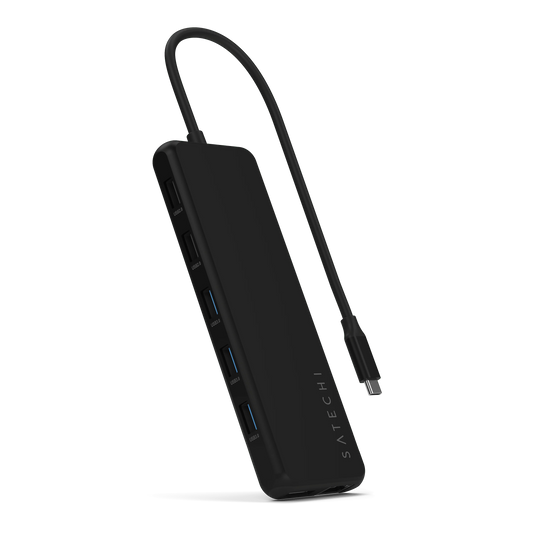 Satechi 13-in-1 USB-C Triple Display Multiport Adapter - Black