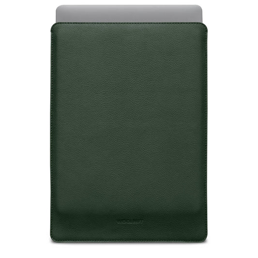 Woolnut Leather Sleeve for 15-inch MacBook Air - Green
