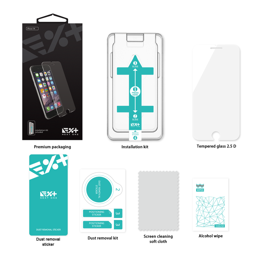 Темперирано стъкло от Next One за iPhone SE - iSTYLE BG