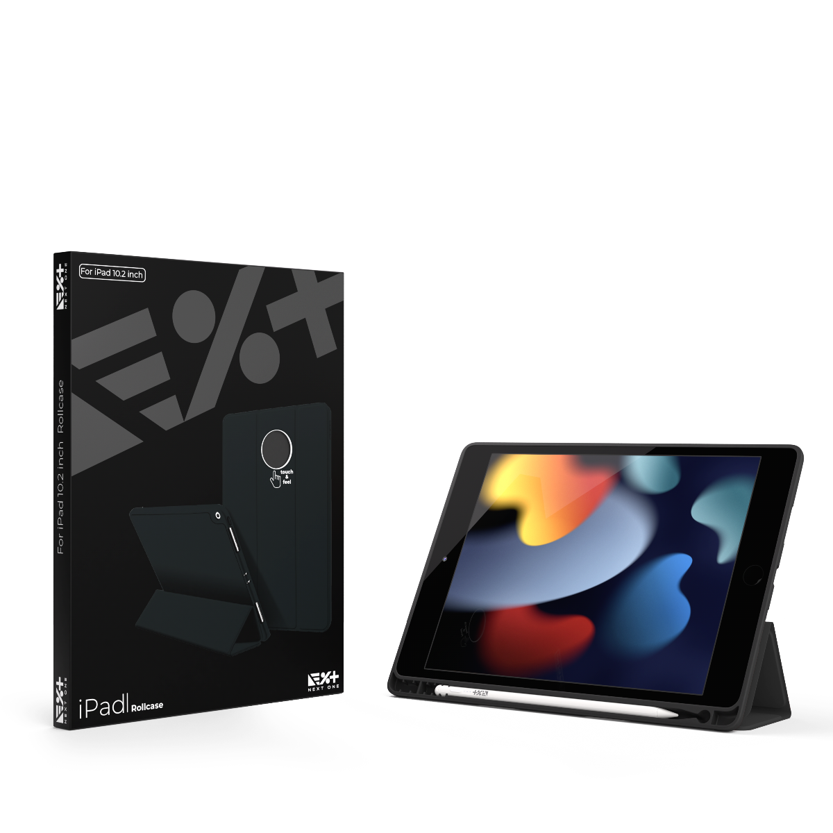 Кейс за iPad (9,8,7) от NEXT - Rollcase - черен - iSTYLE BG