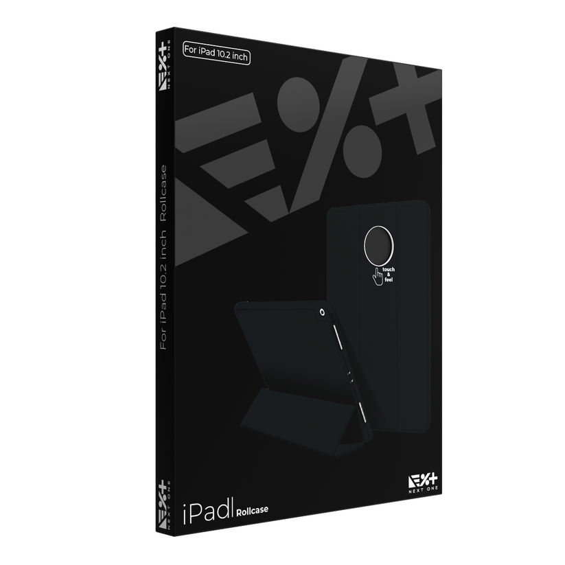 Кейс за iPad (9,8,7) от NEXT - Rollcase - черен - iSTYLE BG