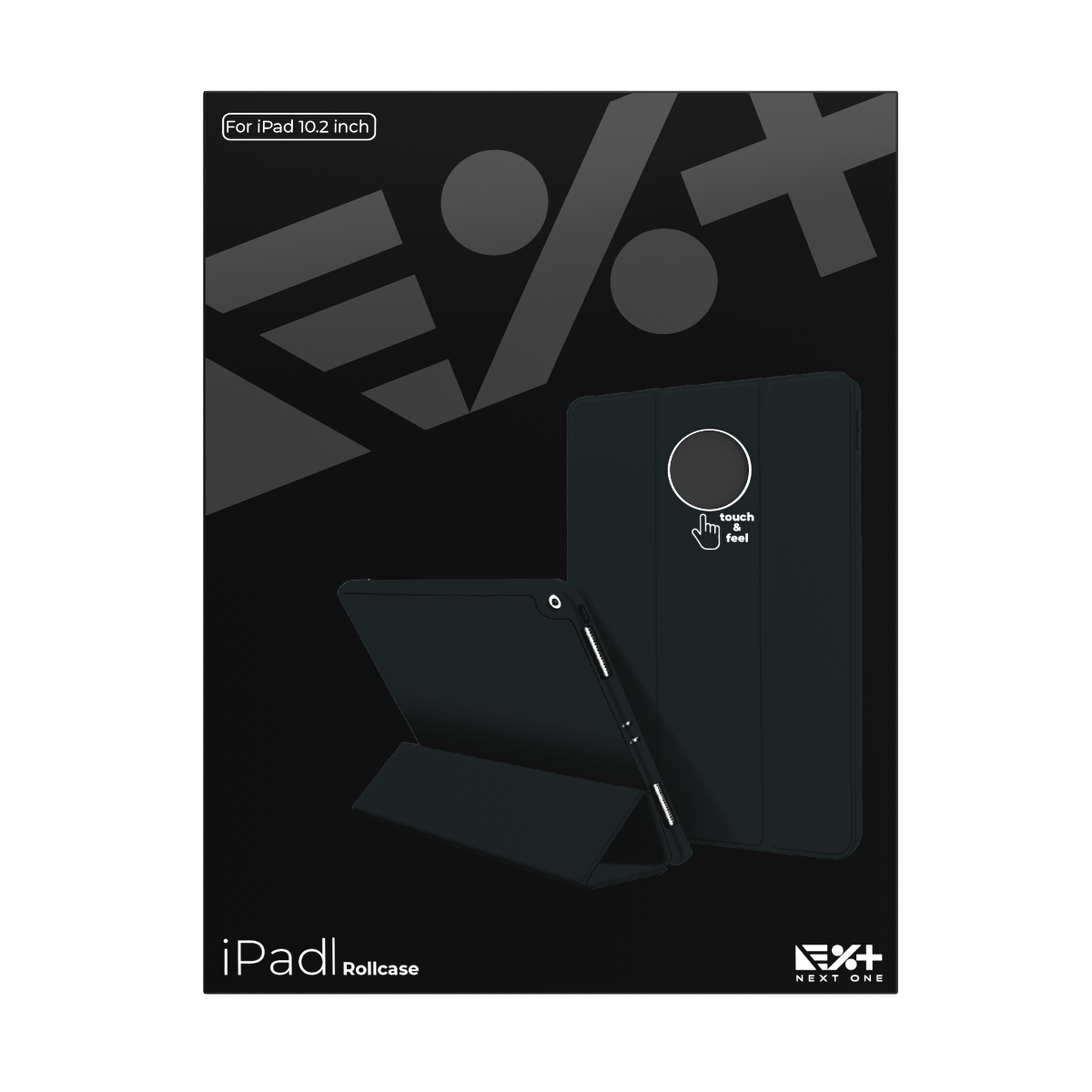 Кейс за iPad (9,8,7) от NEXT - Rollcase - черен - iSTYLE BG