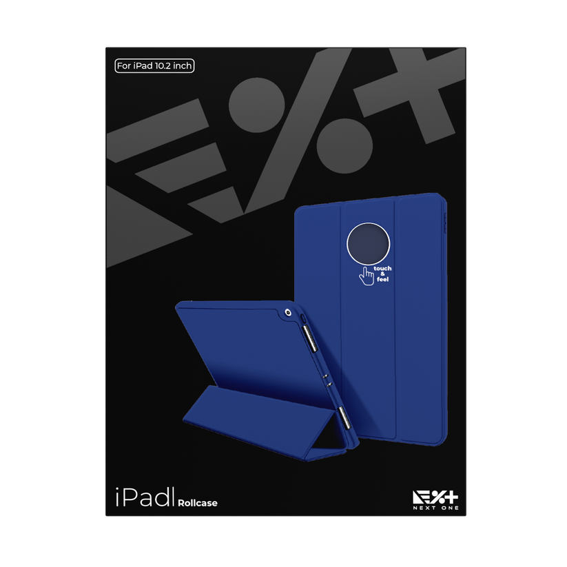 Кейс за iPad (9,8,7) от NEXT - Rollcase - син - iSTYLE BG