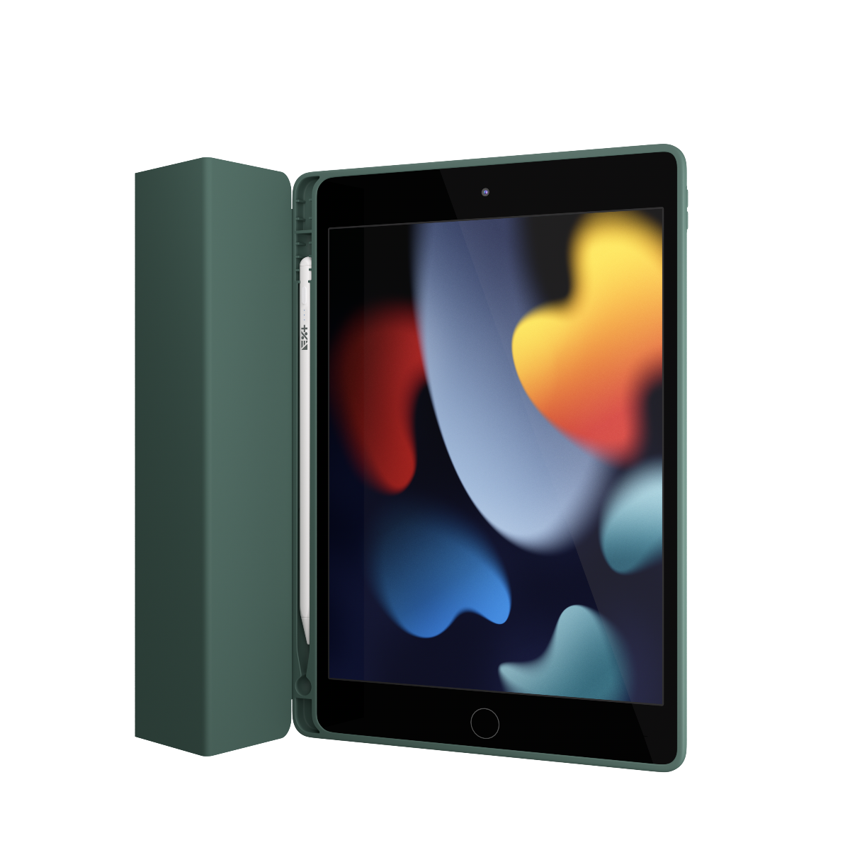 Кейс за iPad (9,8,7) от NEXT - Rollcase - зелен - iSTYLE BG