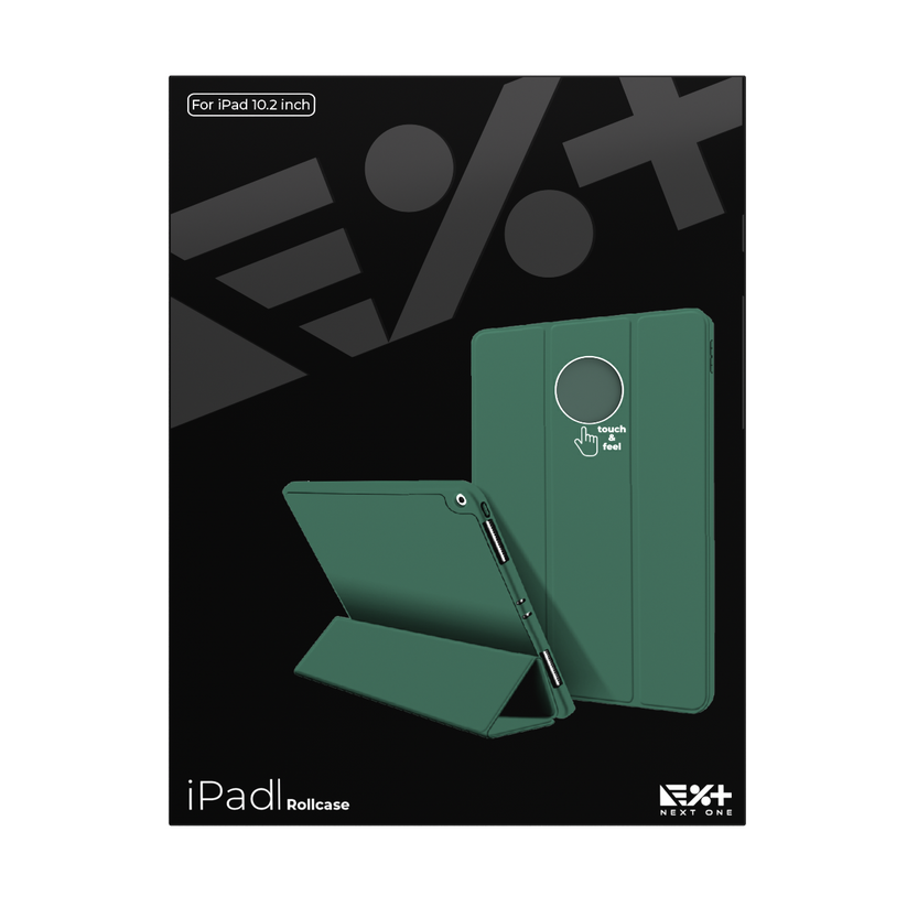 Кейс за iPad (9,8,7) от NEXT - Rollcase - зелен - iSTYLE BG