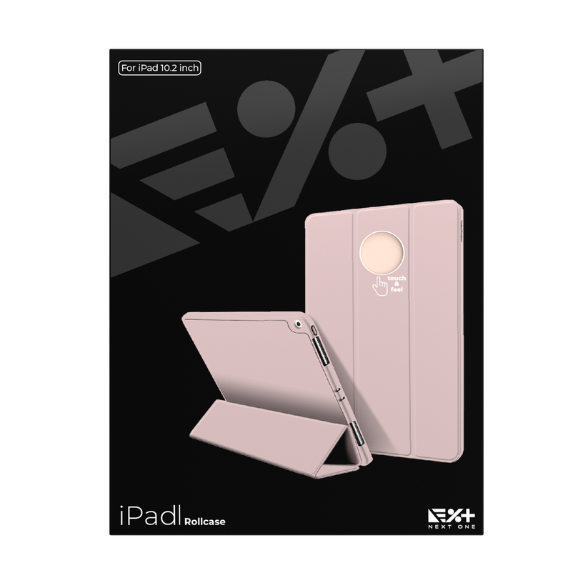 Кейс за iPad (9,8,7) от NEXT - Rollcase - розов - iSTYLE BG