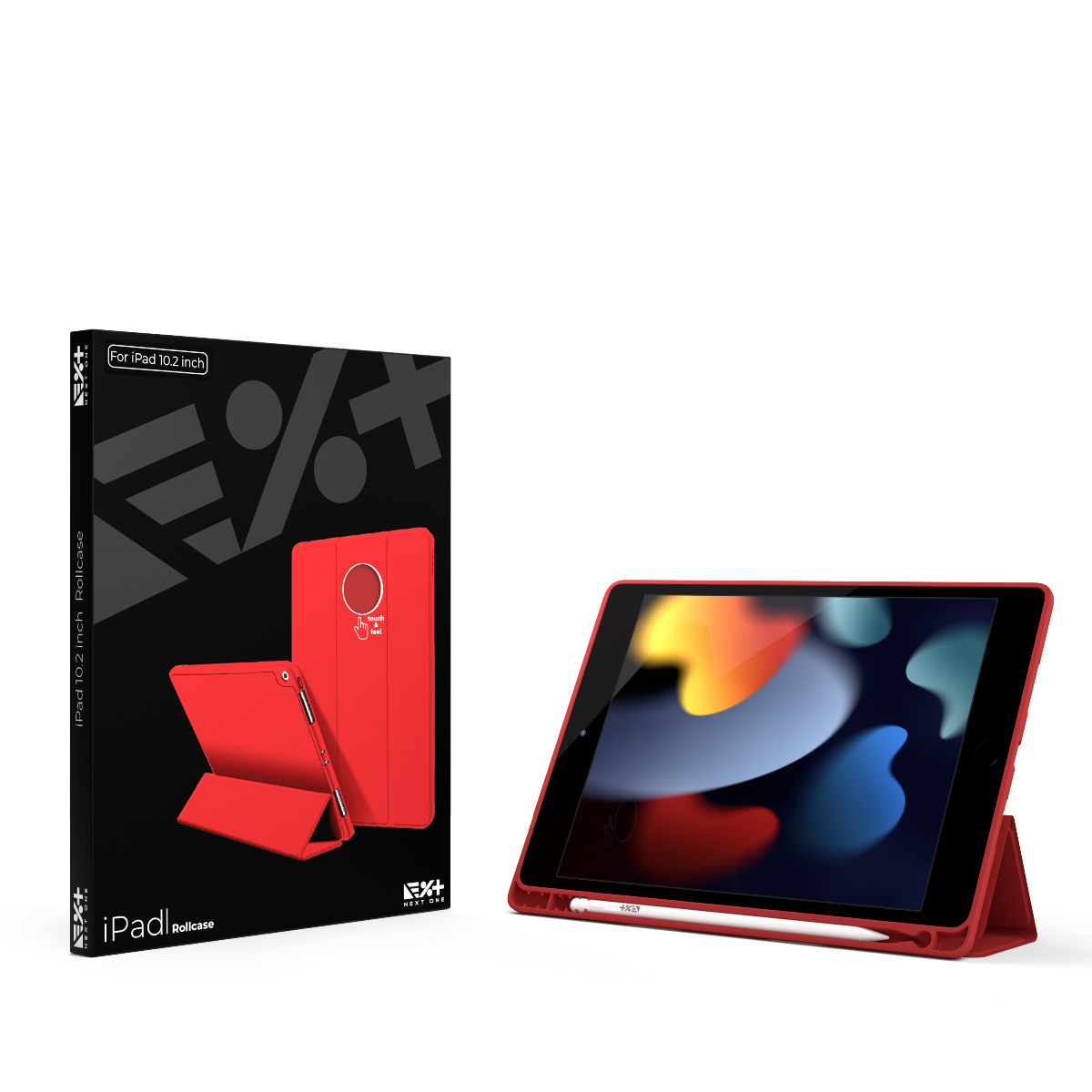 Кейс за iPad (9,8,7) от NEXT - Rollcase - червен - iSTYLE BG