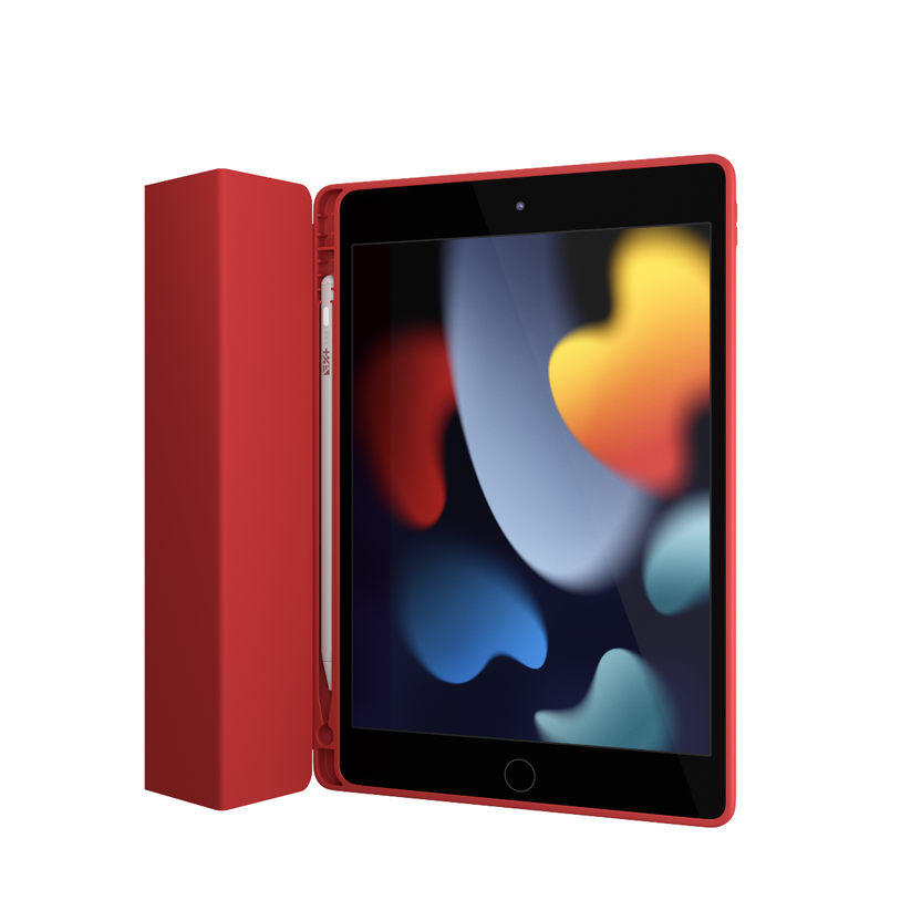 Кейс за iPad (9,8,7) от NEXT - Rollcase - червен - iSTYLE BG