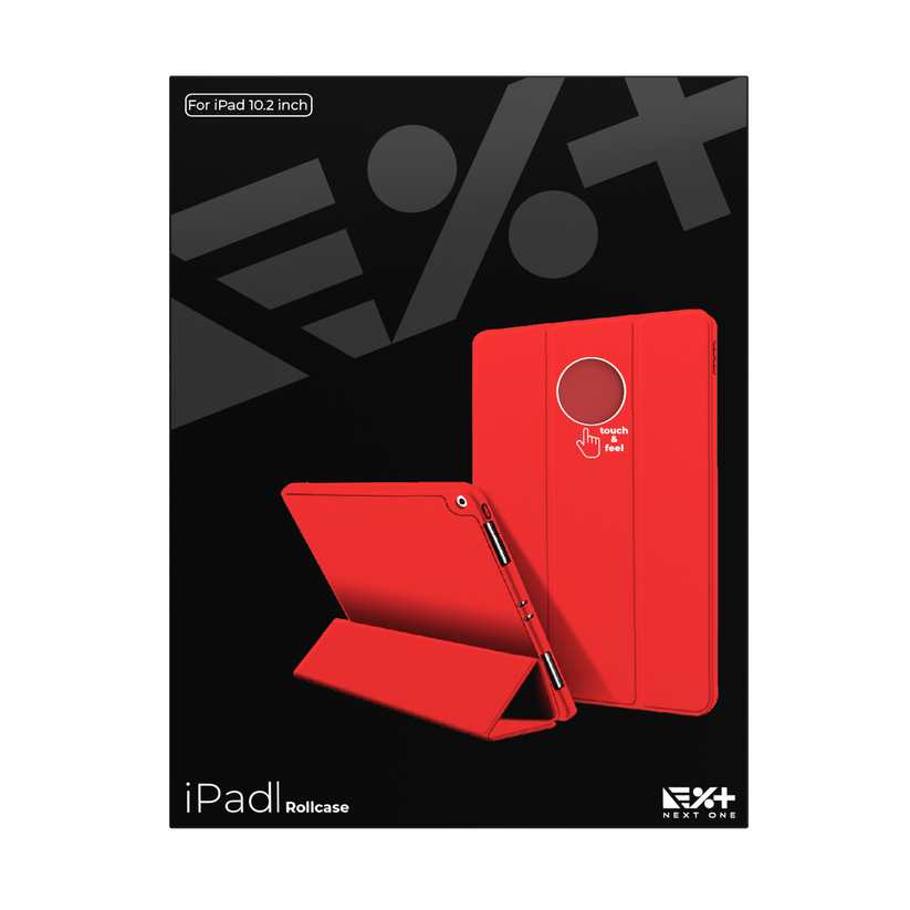 Кейс за iPad (9,8,7) от NEXT - Rollcase - червен - iSTYLE BG