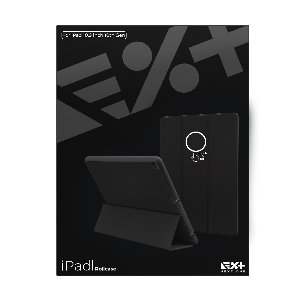 Кейс за iPad 10 от NEXT - Rollcase - черен - iSTYLE BG