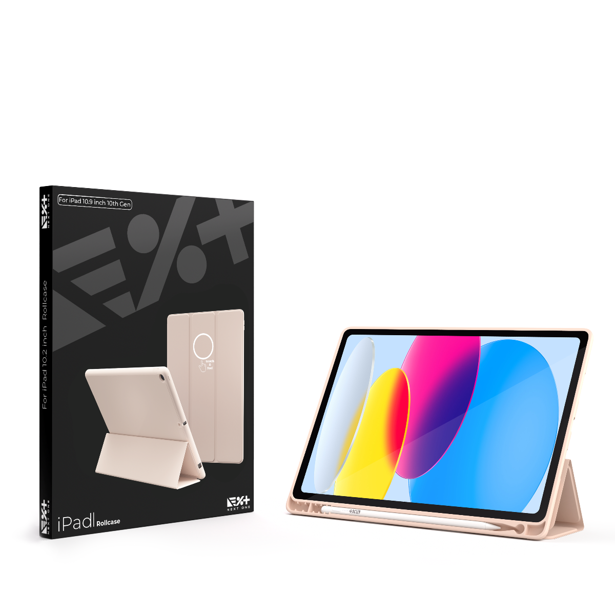 Кейс за iPad 10 от NEXT - Rollcase - розов - iSTYLE BG