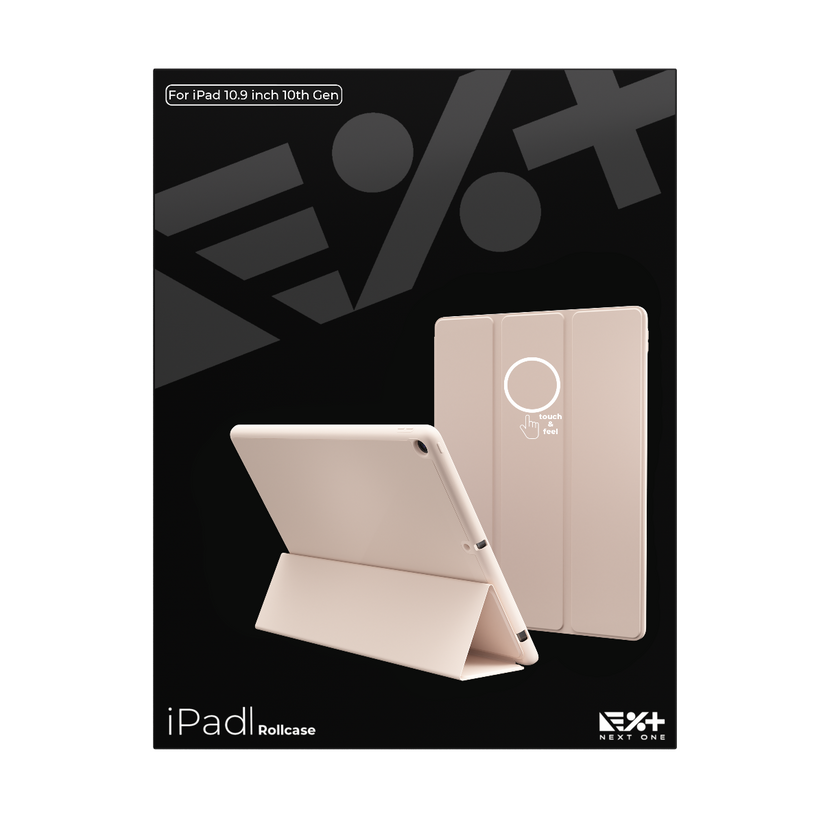 Кейс за iPad 10 от NEXT - Rollcase - розов - iSTYLE BG